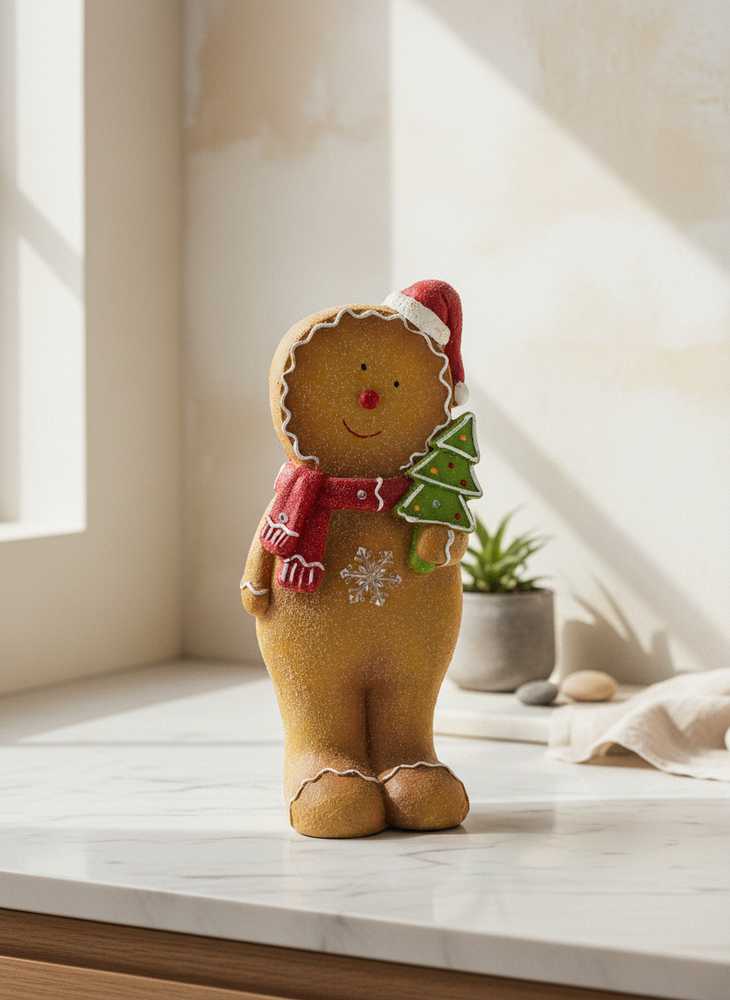 Affek Design Mondex Since 1986 SANTA LILA Figura LED 19,5x13,5x43,5 cmCIASTEK