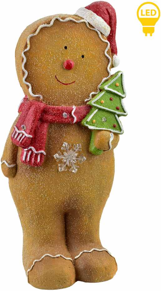 Affek Design Mondex Since 1986 SANTA LILA Figura LED 19,5x13,5x43,5 cmCIASTEK