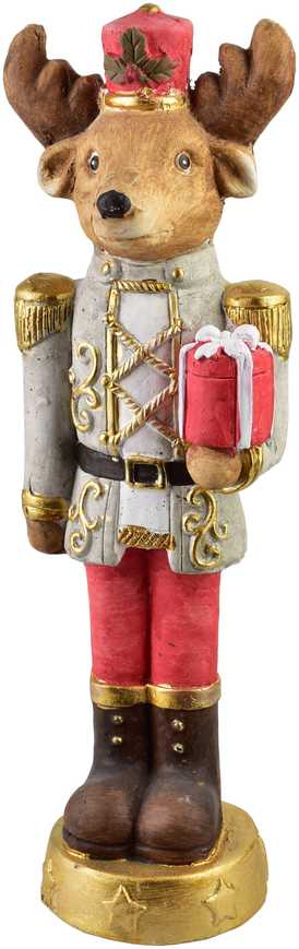 Lumarko Mondex Since 1986 SANTA LILA Figūrėlė 14x13x50cmjeleń