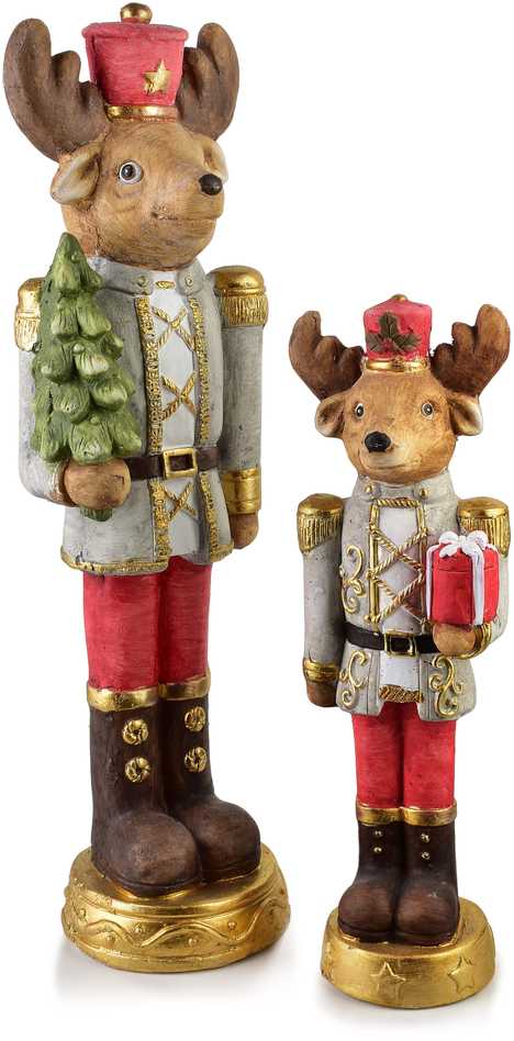 Lumarko Mondex Since 1986 SANTA LILA Figūrėlė 14x13x50cmjeleń