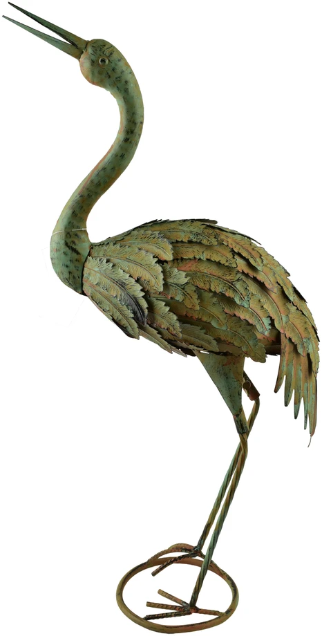 Mondex Since 1986 CEDRIC Figura metalo sp. ŻURAW 40x20x67cm