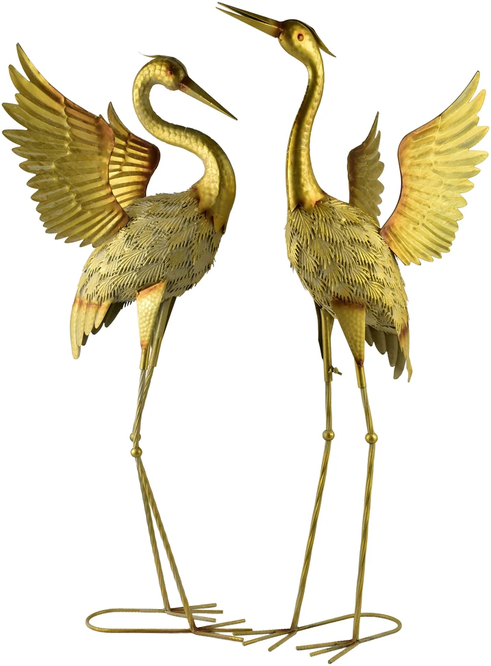 Mondex Since 1986 CEDRIC Metalinė figūrėlė HERON 35x40x95cm išskleidę sparnus