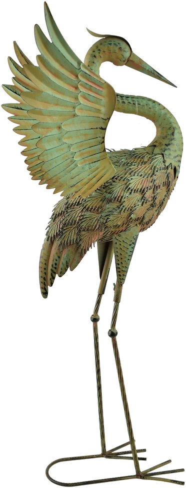 Mondex Since 1986 CEDRIC Metalinė figūrėlė HERON 45x36x85xm išskleidę sparnus