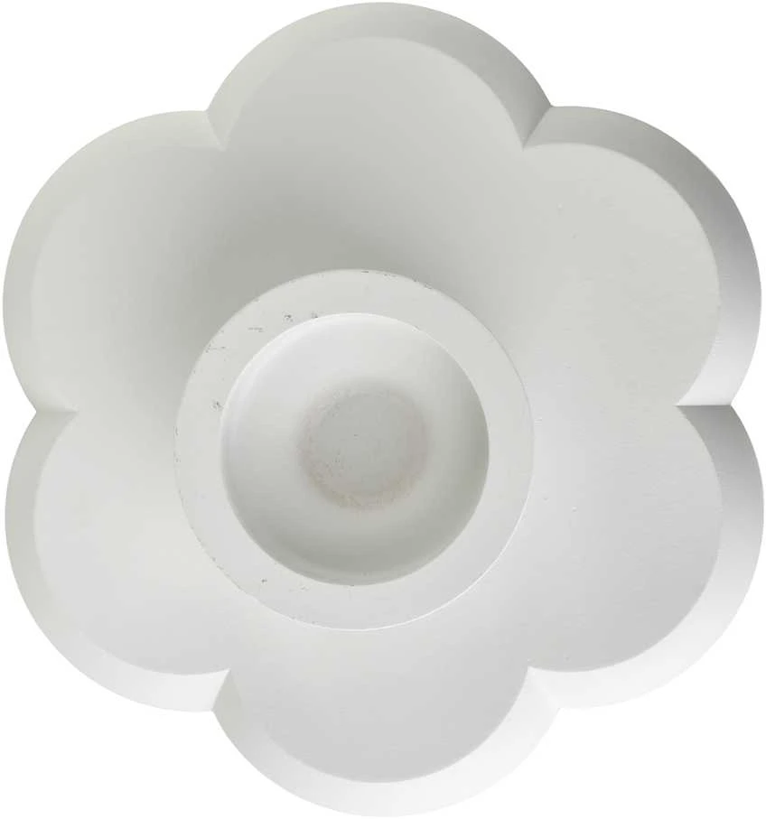 Mondex Since 1986 DAZ Dekoratyvinė lėkštė 30x30x8cm gėlė balta