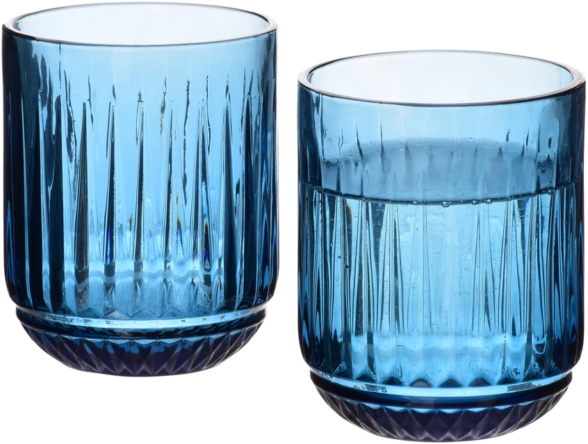 Mondex Since 1986 ELISE Mėlynas 4 stiklinių rinkinys 260 ml 7,5 x 7,5 x 9,4 cm