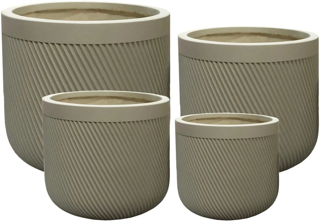 Mondex Since 1986 HEVRA Komplet 4 osłonek 44x44x42/36x36x35/30x30x30/24x24x24cm
