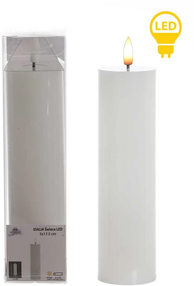 Mondex Since 1986 Yermos IDALIA LED žvakė 5xh21cm