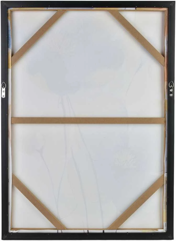 Mondex Since 1986 INGA 2 paveikslų rinkinys 50x70cm auksinės gėlės