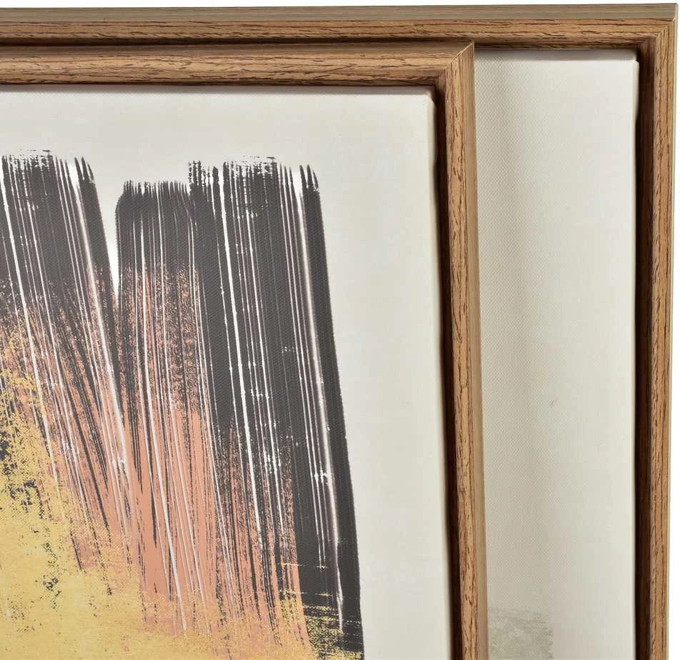 Mondex Since 1986 INGA paveikslų rinkinys, 2 vnt., 40x50 cm, modernus smėlio spalvos