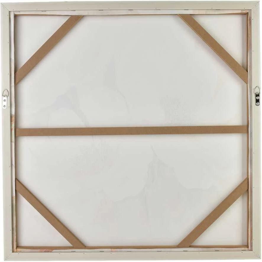 Mondex Since 1986 INGA 2 paveikslų rinkinys 60x60cm baltos gėlės