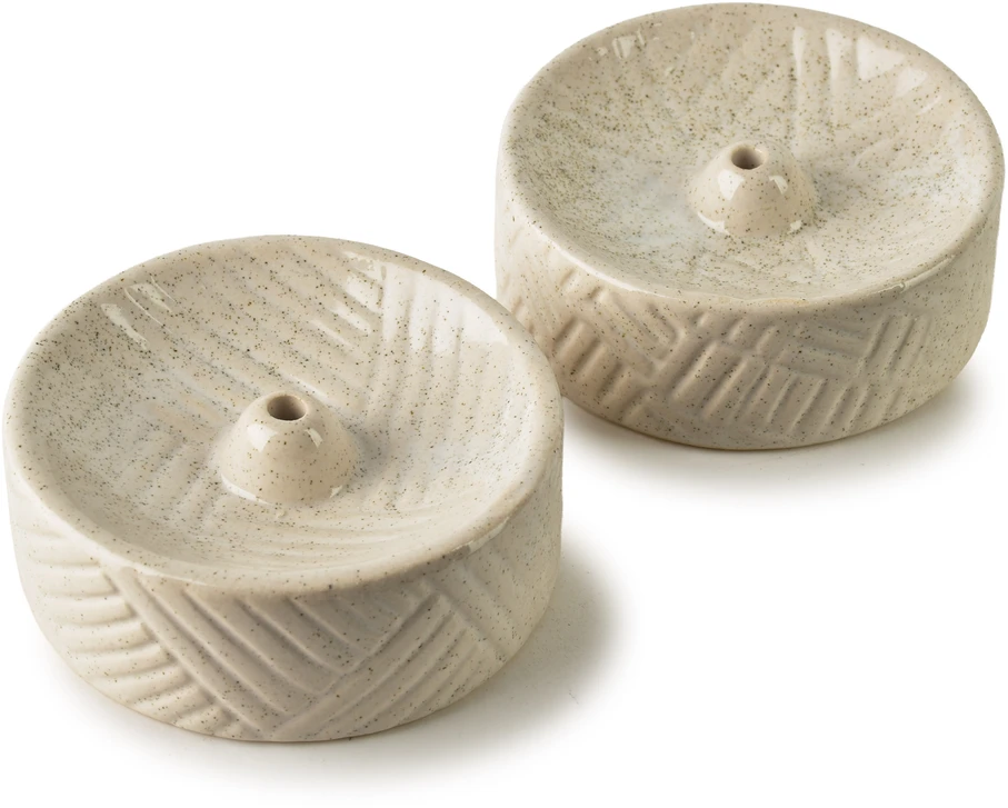 Mondex Since 1986 2 smilkalinių rinkinys, 7x7x3cm, smėlio spalvos