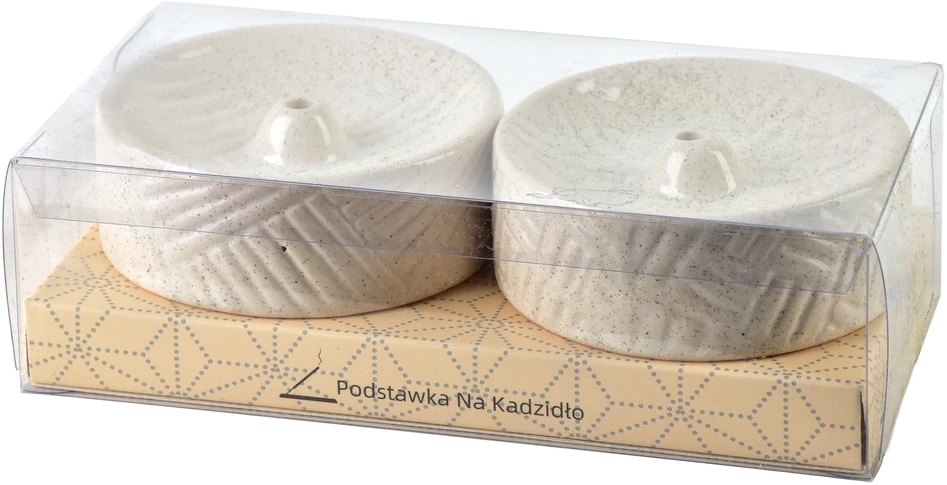 Mondex Since 1986 2 smilkalinių rinkinys, 7x7x3cm, smėlio spalvos