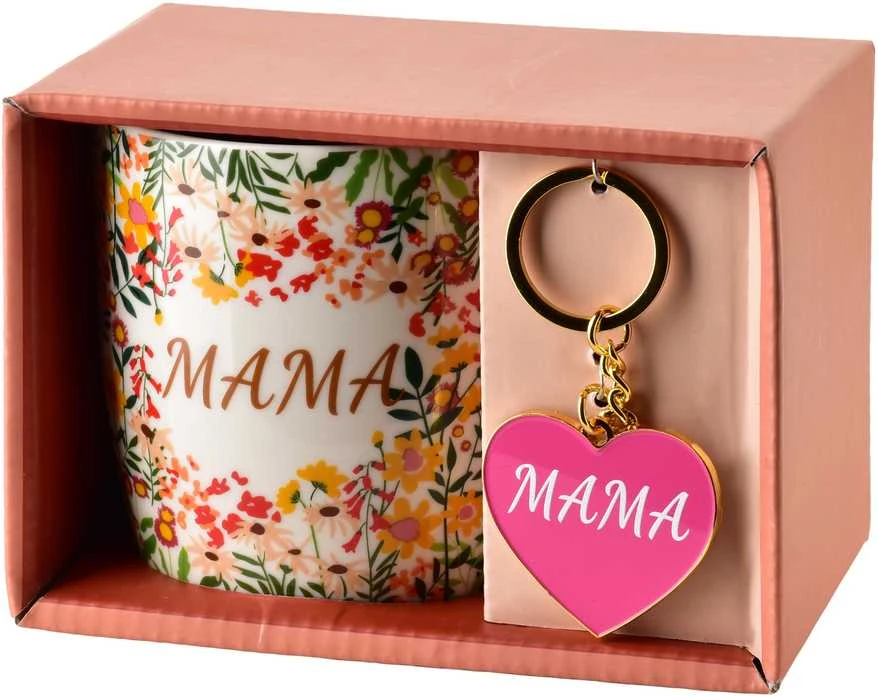 Mondex Since 1986 MAMA puodelis su raktų pakabuku 350ml 8.5x12x9cm
