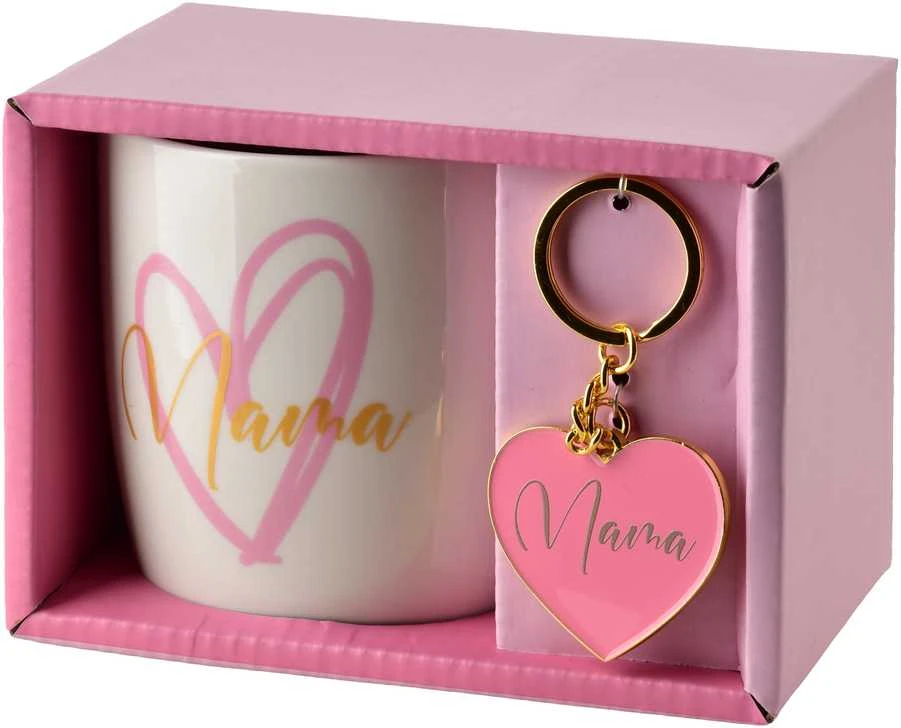 Mondex Since 1986 MAMA puodelis su raktų pakabuku 350ml 8.5x12x9cm