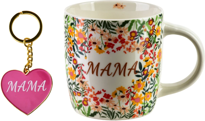 Mondex Since 1986 MAMA puodelis su raktų pakabuku 350ml 8.5x12x9cm