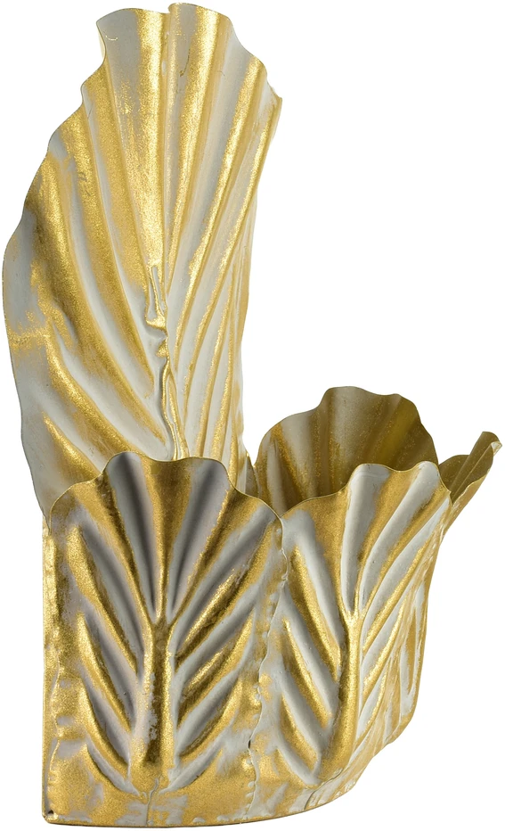 Mondex Since 1986 MARINA auksinis gėlių stovas 24x14x36cm