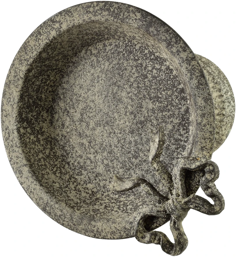 Mondex Since 1986 MILAGA Dekoratyvinė lėkštė 28x24,5x21 cm metalinis kaspinas