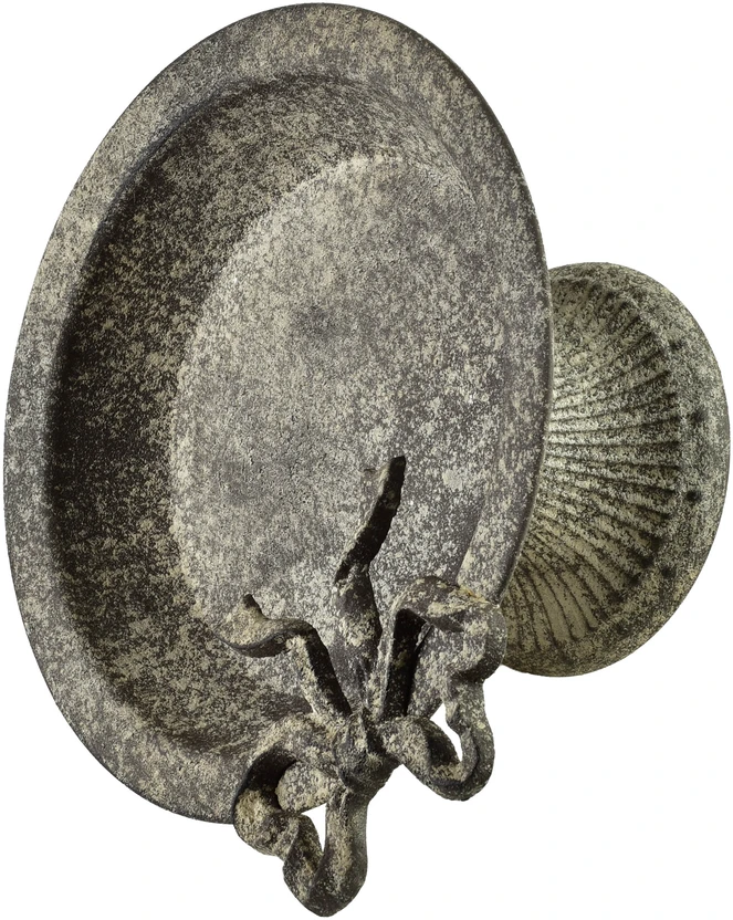 Mondex Since 1986 MILAGA Dekoratyvinė lėkštė 28x24,5x14 cm metalinis kaspinas
