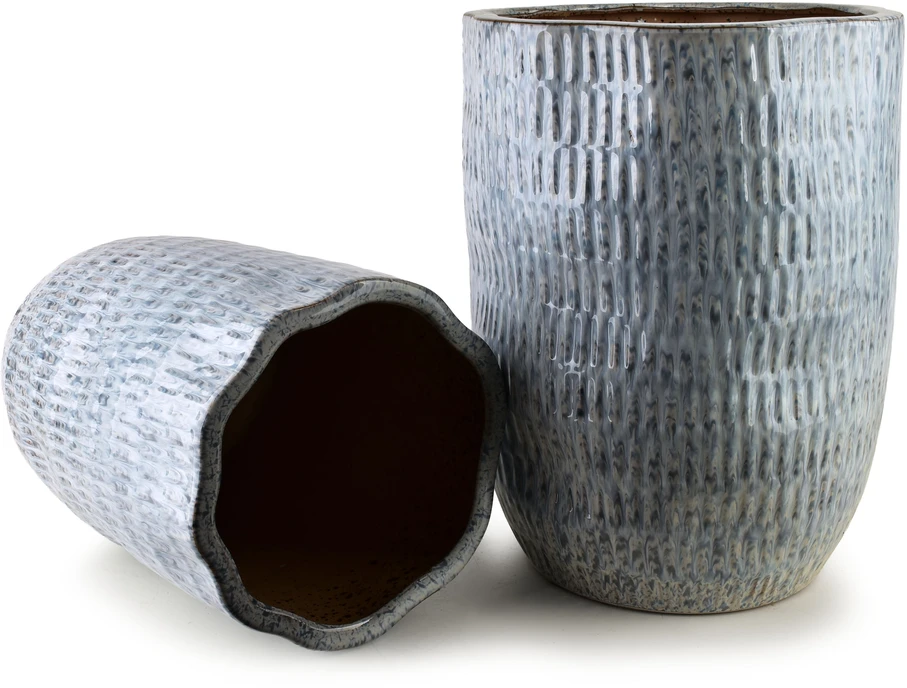 Mondex Since 1986 NEVA 2 vazonų rinkinys 40x40x51/31x31x47,5 cm