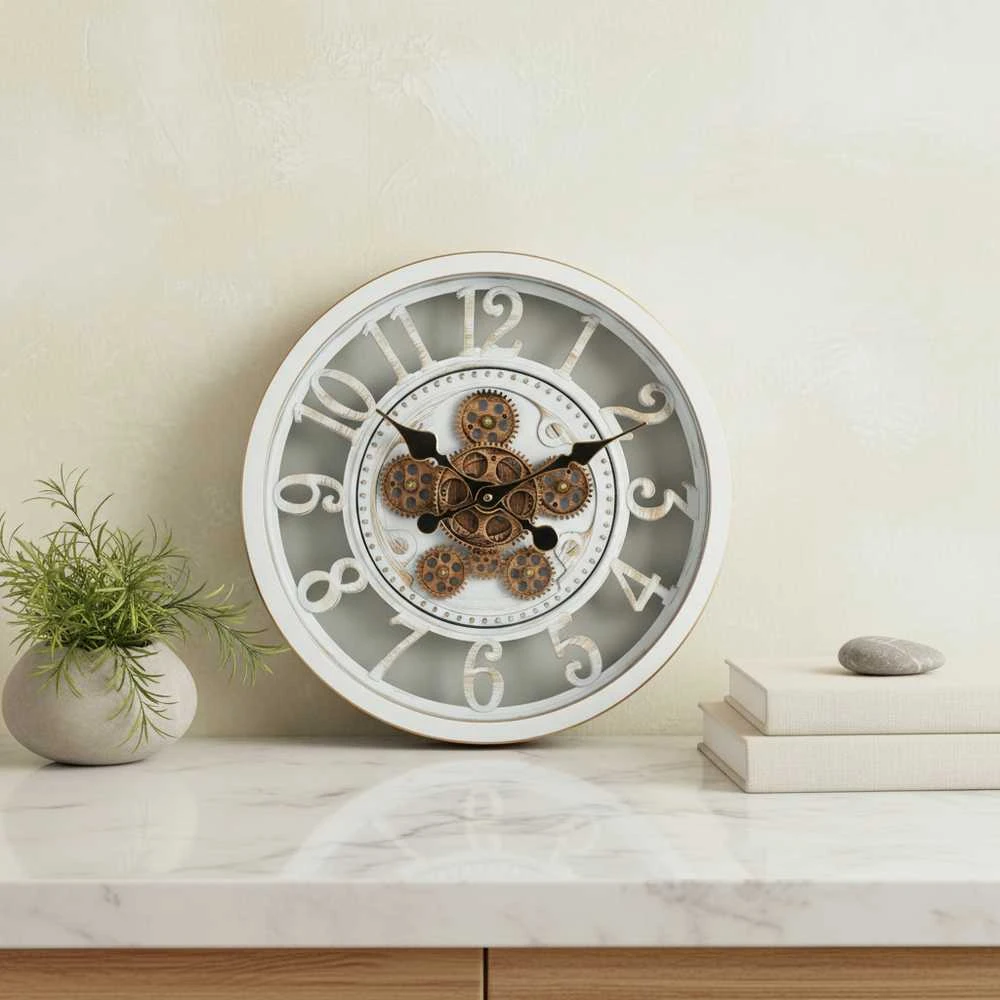 Mondex Since 1986 RAMSEY 40 cm laikrodis su judančiu mechanizmu 40x40x7cm