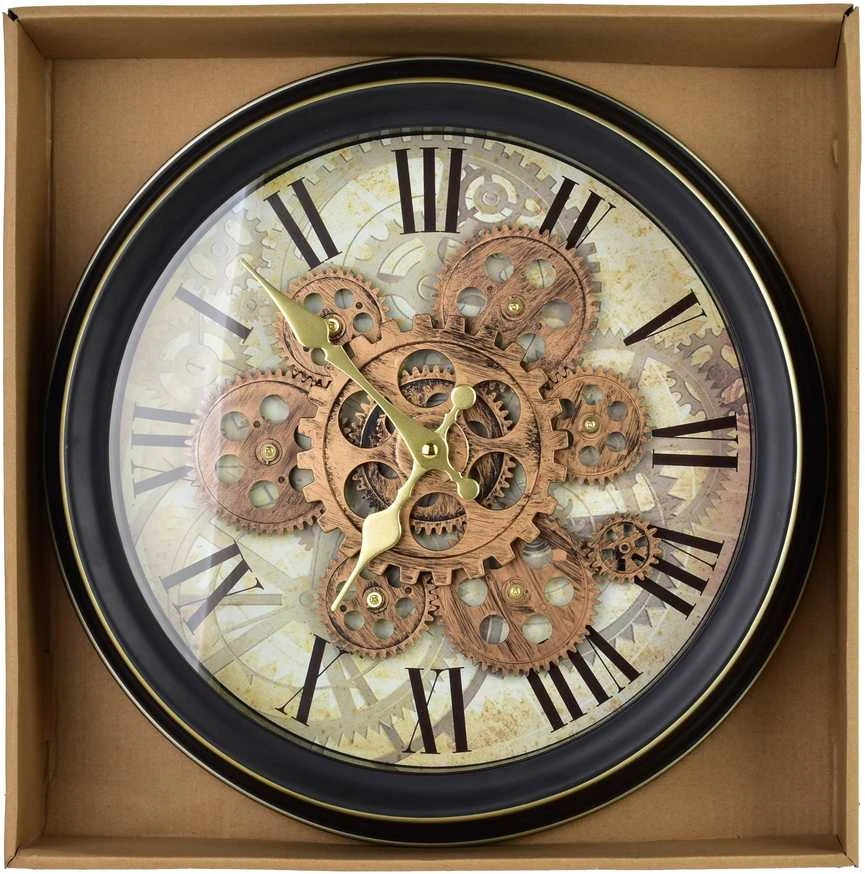 Mondex Since 1986 RAMSEY 35 cm laikrodis su judančiu mechanizmu 35x35x7cm
