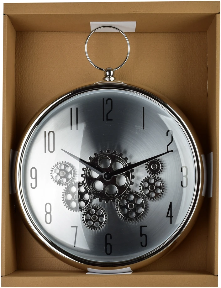 Mondex Since 1986 RAMSEY laikrodis 35x43x9cm su rankenėlėmis ir judančiu mechanizmu