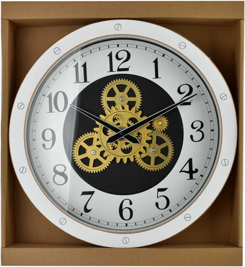 Home Styling Collection Mondex Since 1986 RAMSEY 40 cm laikrodis su judančiu mechanizmu 40x40x7cm