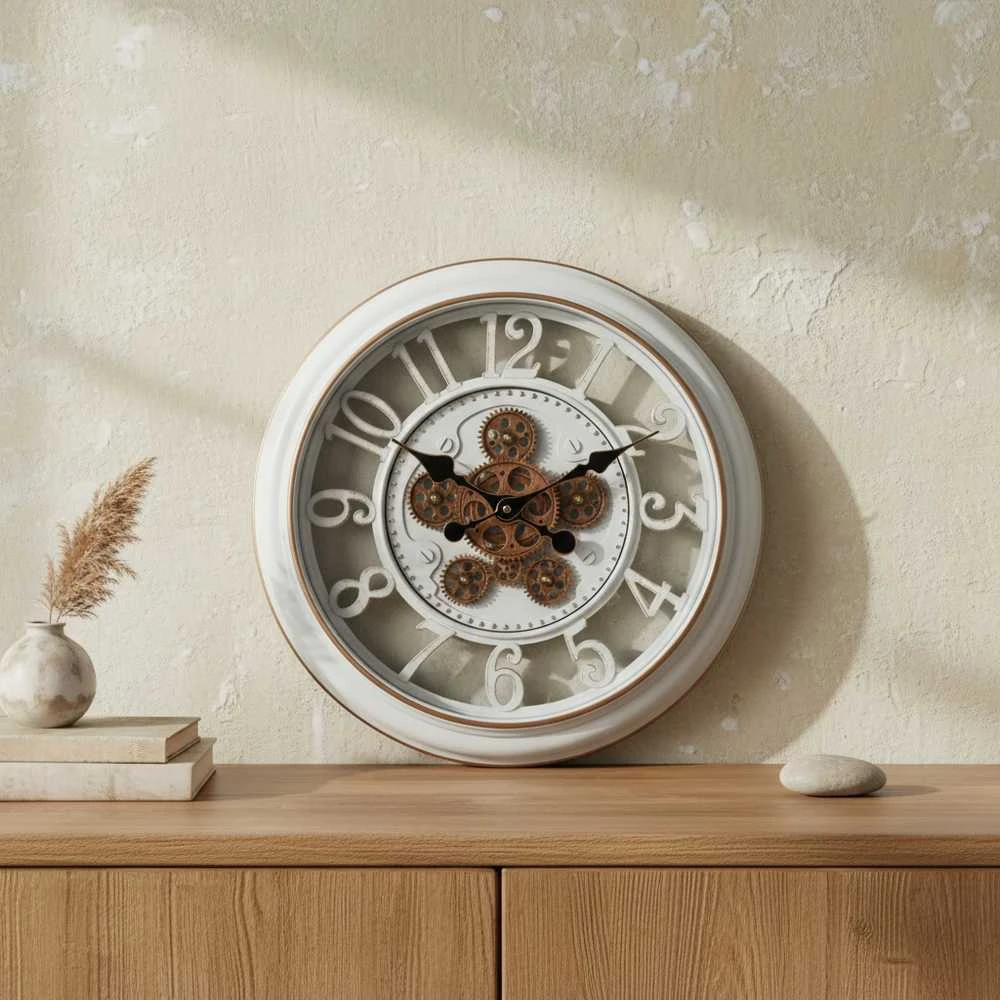 Mondex Since 1986 RAMSEY laikrodis 45cm su judančiu mechanizmu 45x45x7cm
