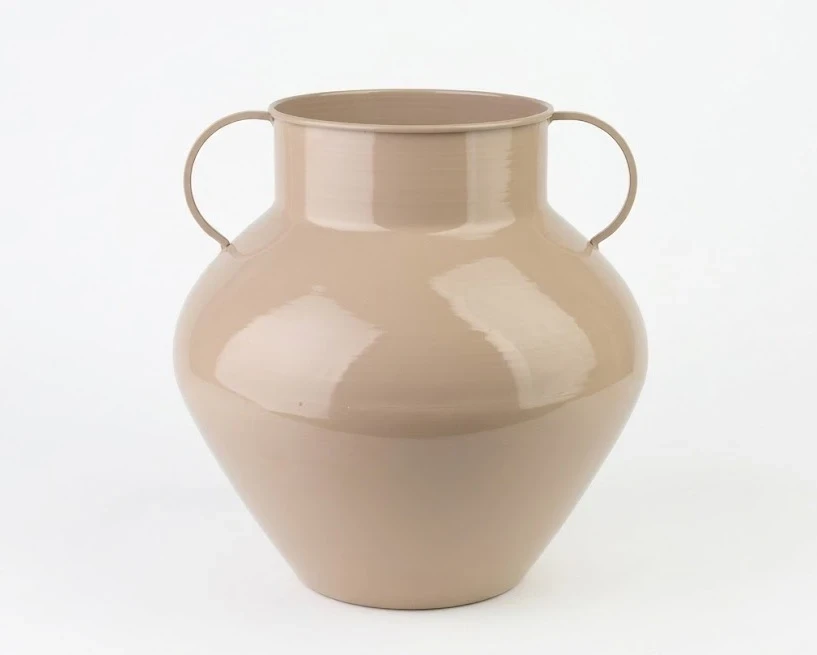 Mondex Since 1986 ROGER Vaza 18,5x31x34 cm smėlio spalvos