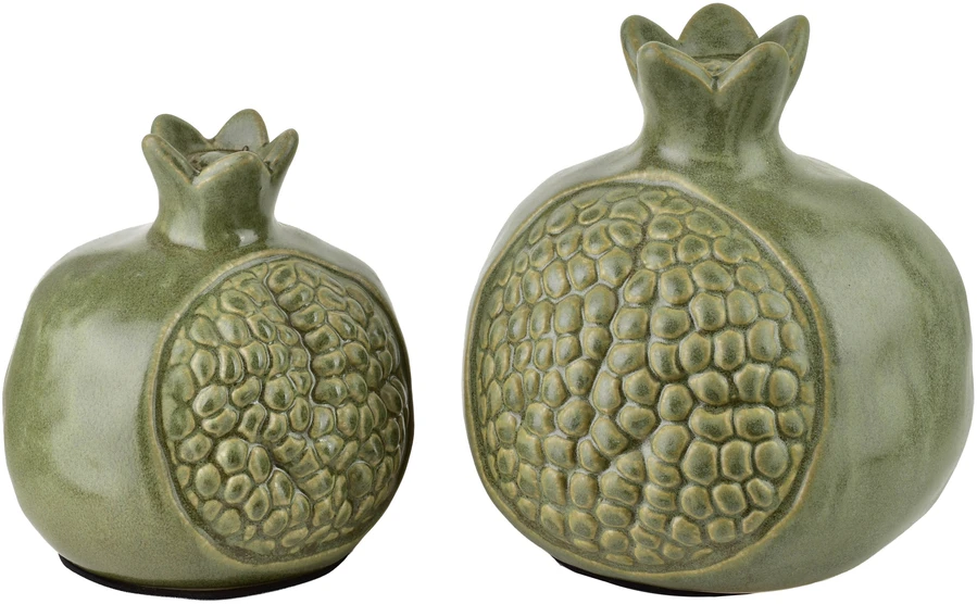 Mondex Since 1986 SAGGIO Figura Granat 15x15x15cm žalia