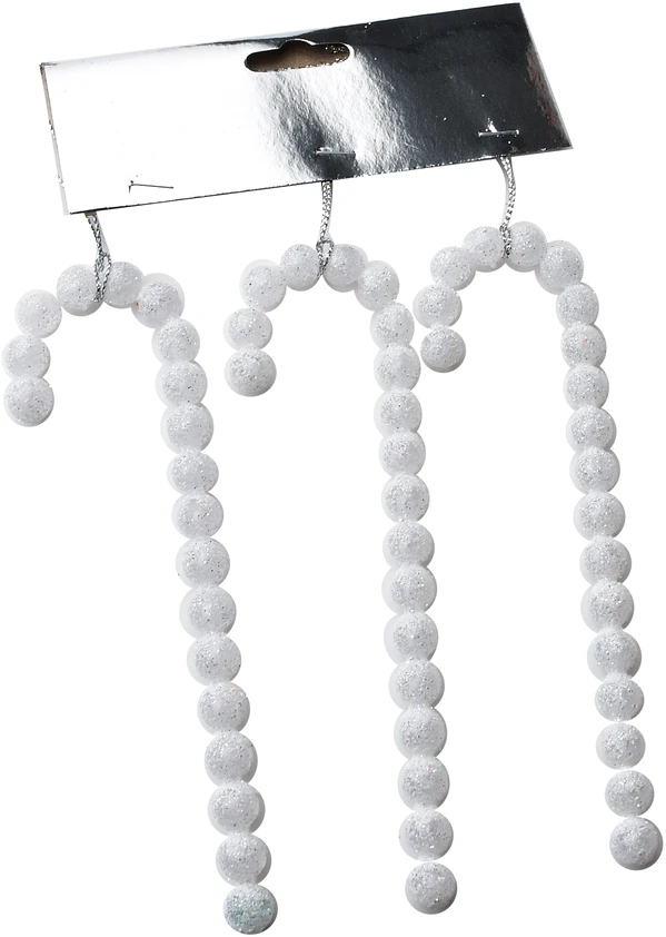 Mondex Since 1986 SANTA LILA 3 CHICK pakabukų rinkinys 15 cm balti 4x0.5x14 cm
