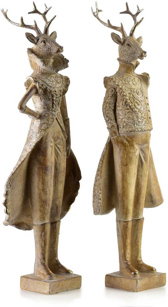 Mondex Since 1986 SANTA LILA Figura Łoś dziewczyna13,5x10,5x43 cm