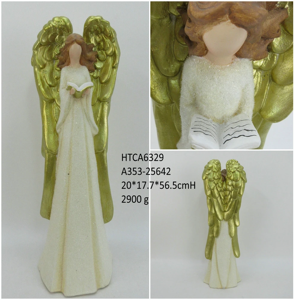 Mondex Since 1986 SANTA LILA Figura Anioł 19,5x18x56,5cm