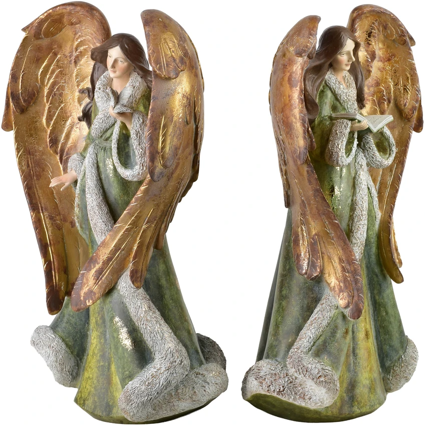 Mondex Since 1986 SANTA LILA Figura anioł 30x23,5x54cm