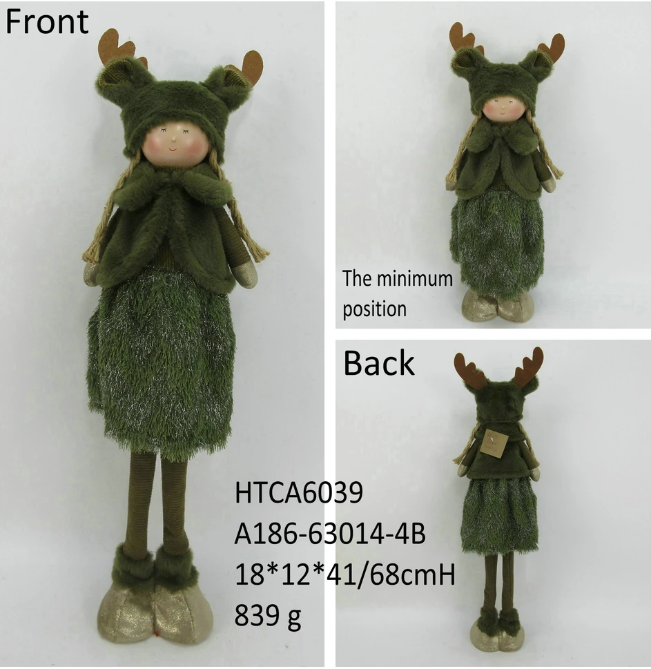 Mondex Since 1986 SANTA LILA Figura Dziewczynka 18x14x47/68cm teleskopwa