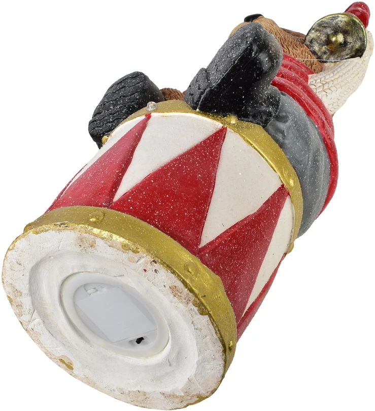 Mondex Since 1986 SANTA LILA Figura Meškiukas 23,5x23,5x50cm LED 3xAA