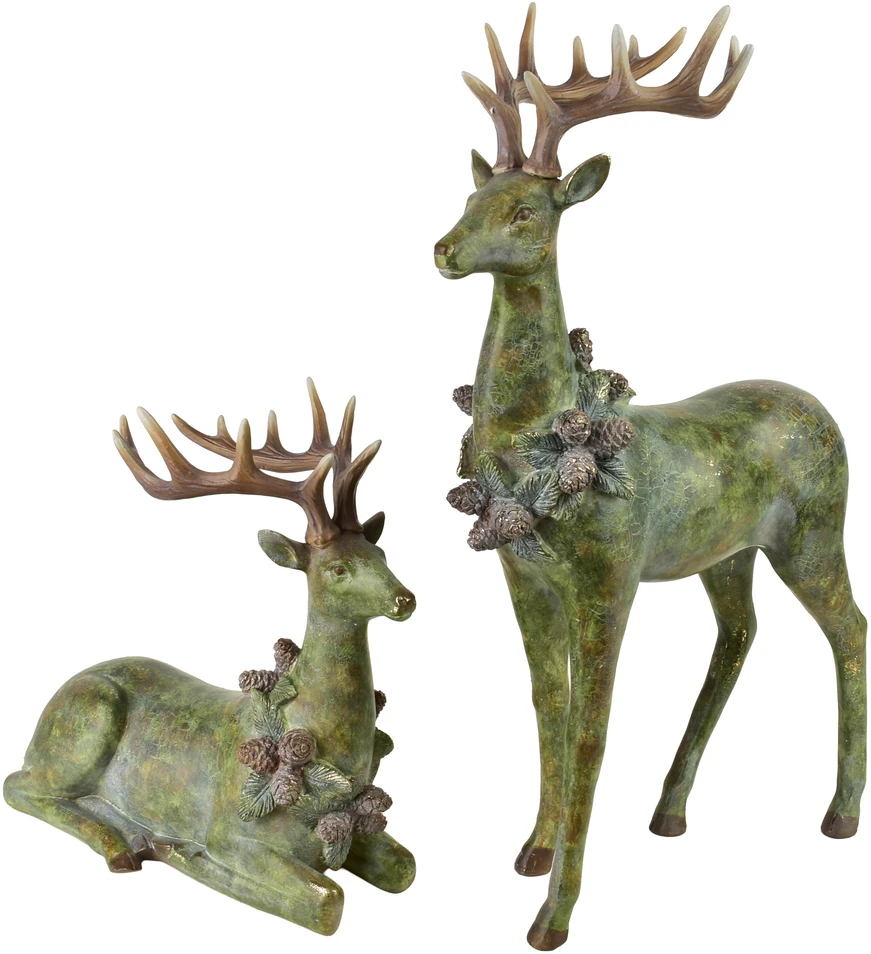 Mondex Since 1986 SANTA LILA Figura łoś 30,5x15,5x28,5cm