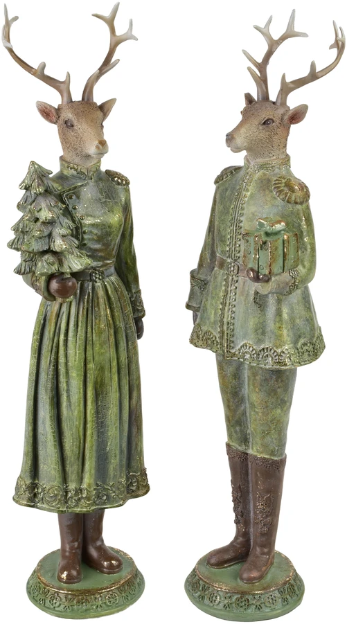 Mondex Since 1986 SANTA LILA Figura łoś dziewczyna 10,5x10x41cm