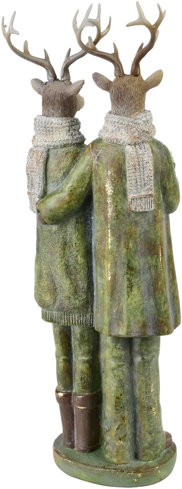 Mondex Since 1986 SANTA LILA Figura łosie rodzina 15x11x42cm