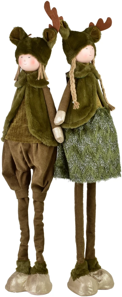 Mondex Since 1986 SANTA LILA Figura pluszowa Dziewczynka 22x19x67/103cm teleskopowa
