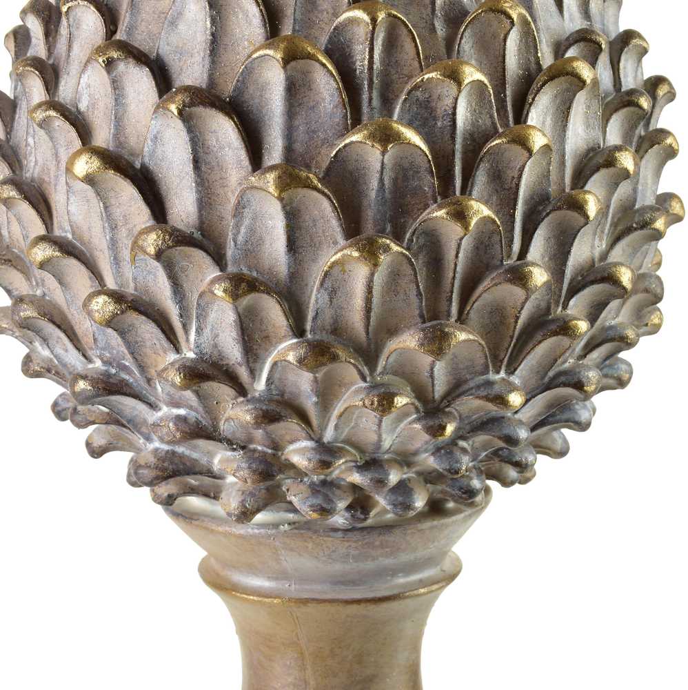 Mondex Since 1986 Lumarko LILA kankorėžio figūrėlė ant kolonos 17x17x52cm