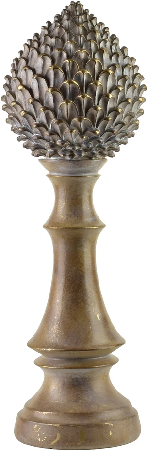 Mondex Since 1986 Lumarko LILA kankorėžio figūrėlė ant kolonos 17x17x52cm