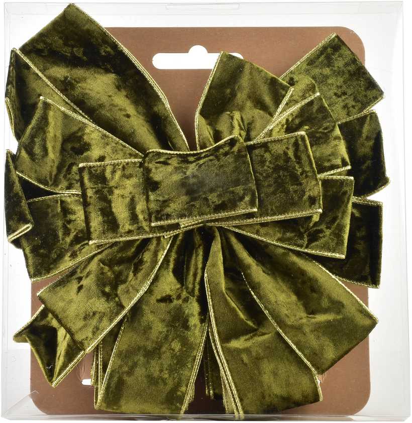 Mondex SANTA LILA kaspinas 32x130cm purvinas žalias