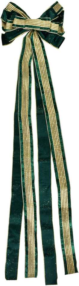 Mondex Since 1986 SANTA LILA Kokarda 32x130 cm žalia velvet