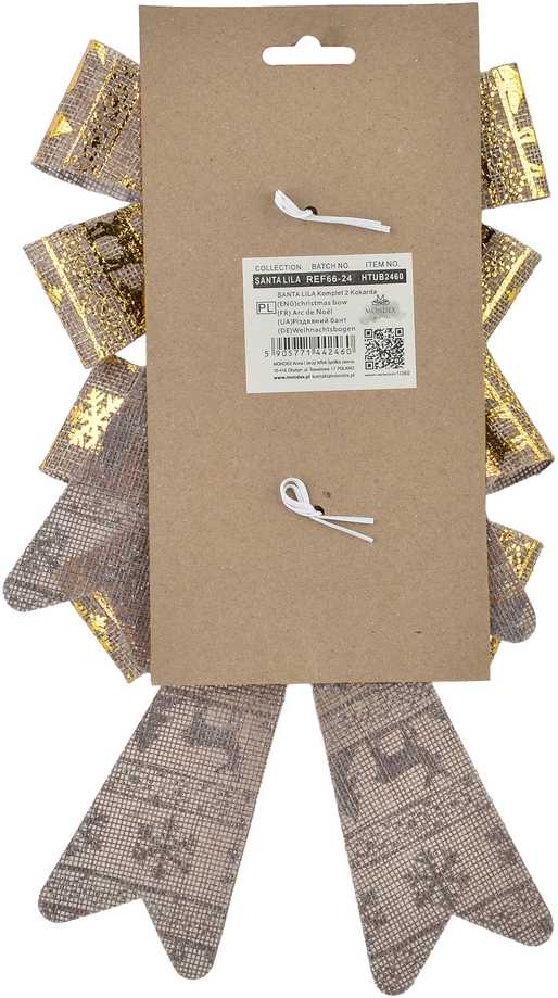 Mondex SANTA LILA 2 kaspinų rinkinys 15x18cm