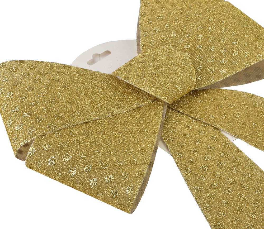 Mondex SANTA LILA 2 auksinių kaspinų rinkinys 15x15,5 cm