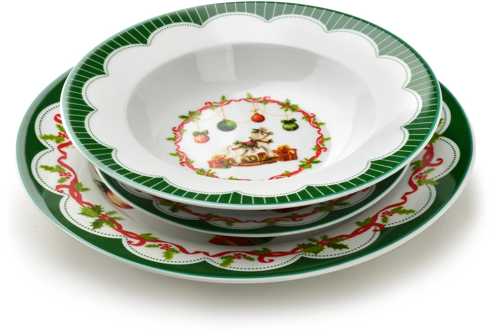 Mondex Since 1986 SANTA LILA Komplet 3 talerzy 22cm 300ml/ 19/27cm