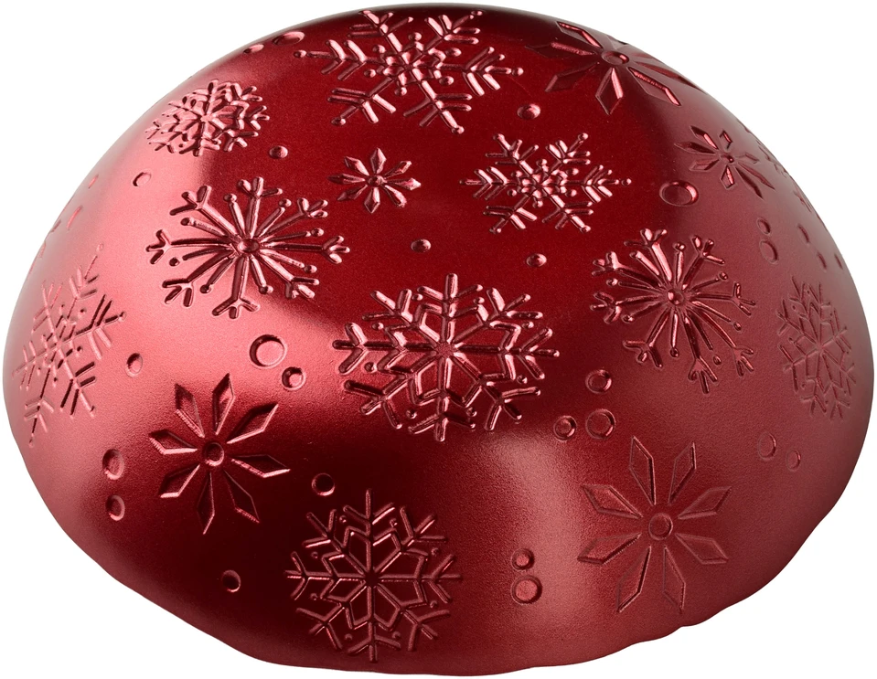 Mondex Since 1986 SANTA LILA Misa dekoracyjna 31x31x7,7cm raudona