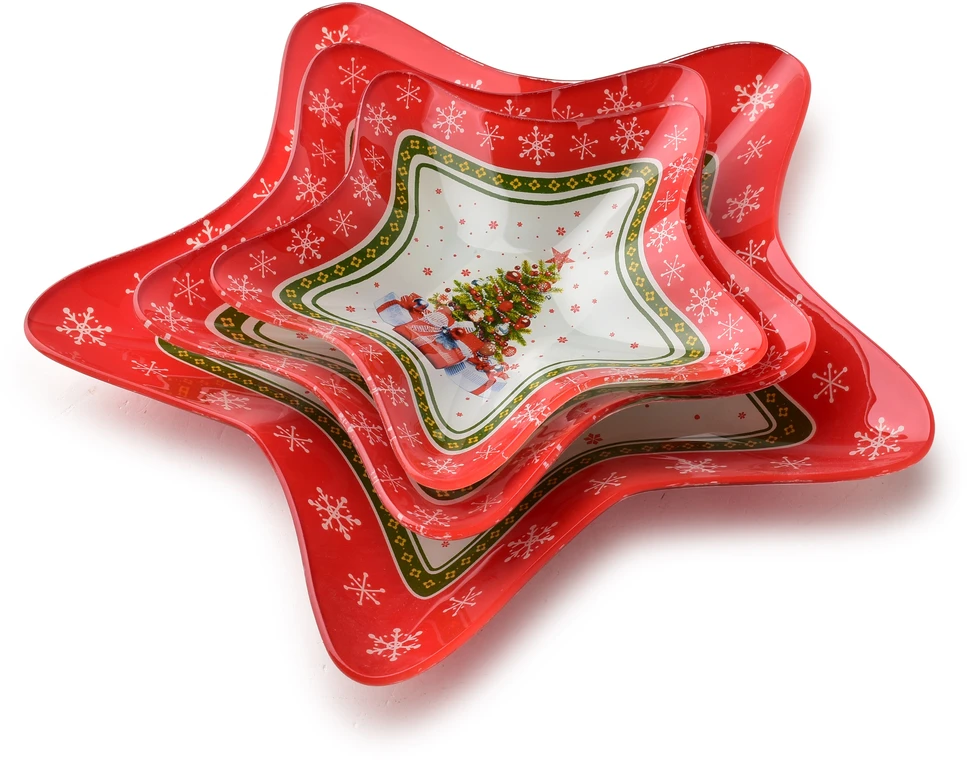Mondex Since 1986 SANTA LILA Miseczka gwiazdka 31,4x31,4x3,8cm