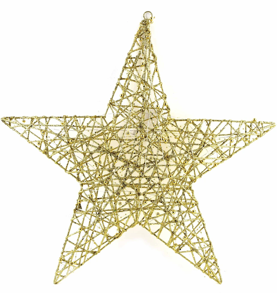 Mondex SANTA LILA žvaigždės formos dekoracija 60x8cm LED